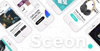 Sceon App Landing Page Startup Theme 1.5 GPL Theme