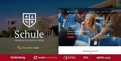 Schule School Education Theme 1.1.7 GPL Theme