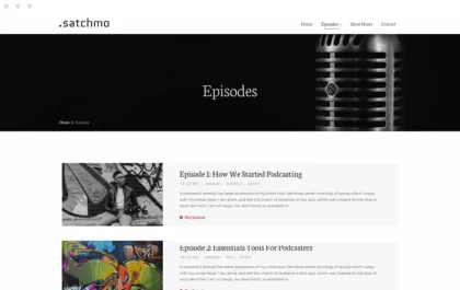 SecondLine – Satchmo WordPress Theme 1.9.0 GPL Theme