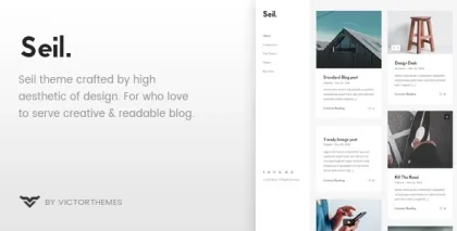Seil A Responsive WordPress Blog Theme 1.5 GPL Theme