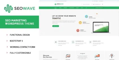 Seo Wave WordPress Theme for SEO 1.3.2 GPL Theme