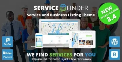 Service Finder 4.1 GPL Theme