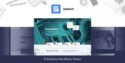 Setech IT Services and Solutions WordPress Theme 1.0.2 GPL Theme