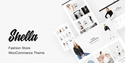 Shella Fashion Store WooCommerce Theme 1.1.1 GPL Theme