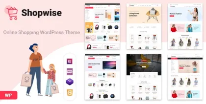 Shopwise Fashion Store WooCommerce Theme 1.6.7 GPL Theme