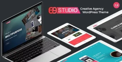 SixtyNineStudio Creative Agency WordPress Theme 2.9.0 GPL Theme