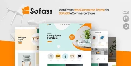 Sofass Elementor WooCommerce WordPress Theme 1.1.0 GPL Theme