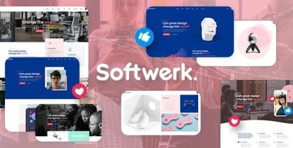 Softwerk Software SaaS Startup Theme 1.4.1 GPL Theme