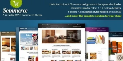 Sommerce Shop A Versatile E-commerce Theme 3.3.0 GPL Theme