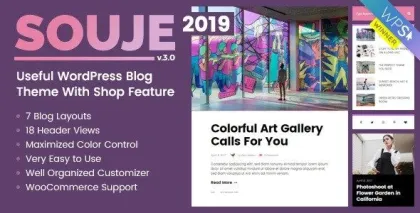 Souje 4.0 GPL Theme