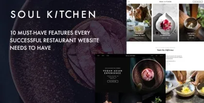 SoulKitchen Restaurant WordPress Theme 1.04 GPL Theme