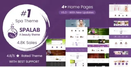 Spa Lab | Beauty Salon Theme 5.5 GPL Theme