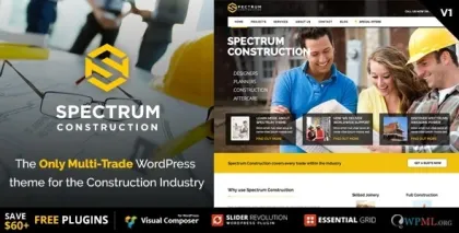 Spectrum Multi-Trade Construction Business Theme 3.1.2 GPL Theme