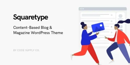 Squaretype 3.0.9 GPL Theme