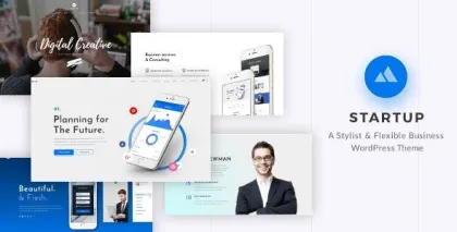 StartUp 2.1 GPL Theme