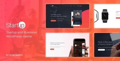Startup Company WordPress Theme for Business Technology 1.1.3 GPL Theme