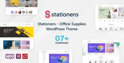 Stationero WooCommerce Stationery WordPress theme 1.0.3 GPL Theme