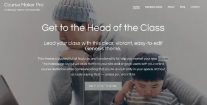 StudioPress Course Maker Pro Theme 2.0.7 GPL Theme
