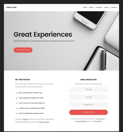 StudioPress Digital Pro Theme 1.1.3 GPL Theme