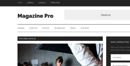 StudioPress Magazine Pro Theme 3.7.1 GPL Theme