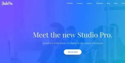StudioPress Studio Pro Theme 2.3.0 GPL Theme