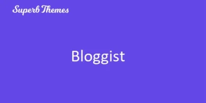 Superb Bloggist 127.1 GPL Theme