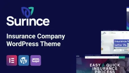 Surince Insurance Company WordPress Theme 1.0.2 GPL Theme