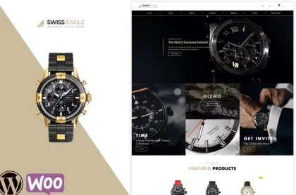 Swiss Eagle WooCommerce Shop Theme 2.3 GPL Theme