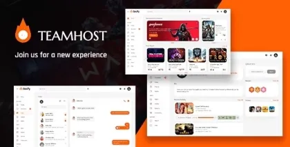 TeamHost Gaming Community Digital Marketplace 1.3.3 GPL Theme