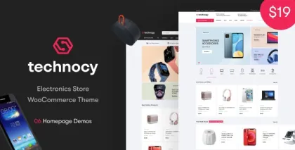 Technocy Electronics Store WooCommerce Theme 2.0.0 GPL Theme
