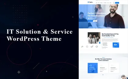 Techx IT Solutions Services WordPress Theme 1.0.0 GPL Theme