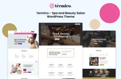 Termico Spa and Beauty Salon WordPress Theme 1.0.9 GPL Theme
