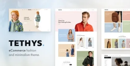 Tethys Fashion and Minimalism Theme 1.3.1 GPL Theme