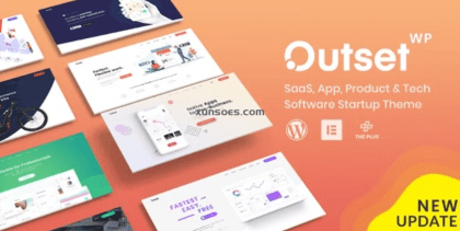 The Outset MultiPurpose WordPress Theme for Saas Startup 1.2.1 GPL Theme