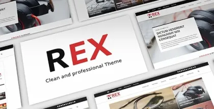 The REX WordPress Magazine and Blog Theme 3.7 GPL Theme