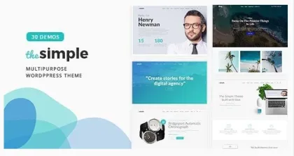 The Simple Business WordPress Theme 2.9.0 GPL Theme