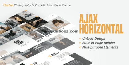 TheNa Photography Portfolio WordPress Theme 1.5.5 GPL Theme