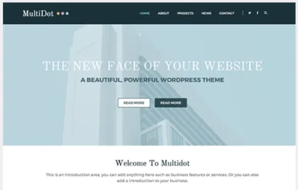 Theme Junkie – MultiDot 1.0.2 GPL Theme