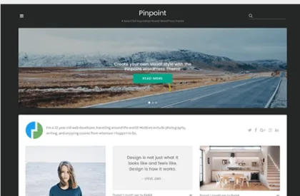 Theme Junkie – Pinpoint 1.0.2 GPL Theme
