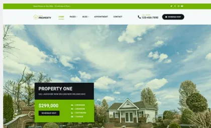 Theme Junkie – Property One 1.0.0 GPL Theme
