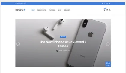 Theme Junkie – ReviewMax 1.0.0 GPL Theme
