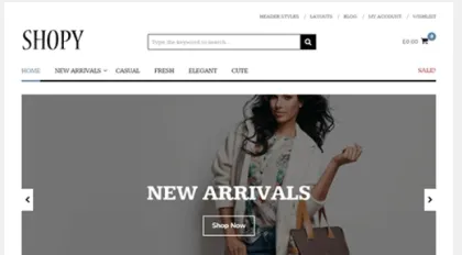 Theme Junkie – Shopy 1.0.3 GPL Theme