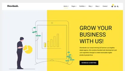 Theme Junkie – Showbook 1.0.5 GPL Theme