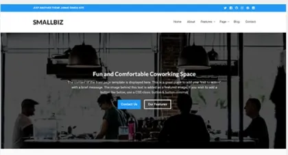 Theme Junkie – Smallbiz 1.0.2 GPL Theme