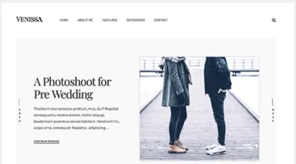 Theme Junkie – Venissa 1.0.0 GPL Theme