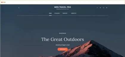 Theme Palace WEN Travel Pro 5.2.3 GPL Theme