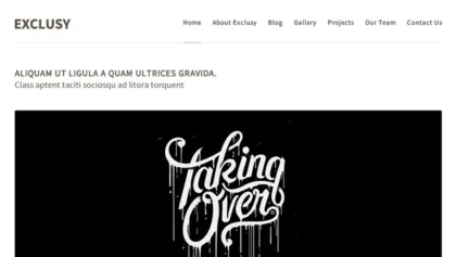 Themes Kingdom Exclusy WordPress Theme 1.8 GPL Theme