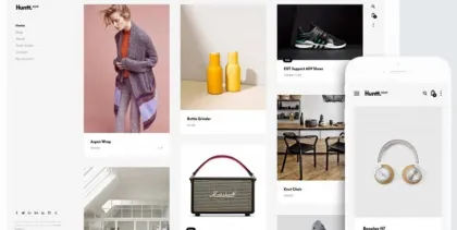 Themes Kingdom HunttShop WordPress Theme 1.2.3 GPL Theme
