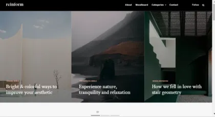 Themes Kingdom Reinform WordPress Theme 1.1.2 GPL Theme