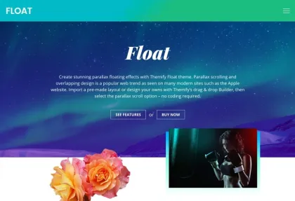 Themify Float WordPress Theme 7.5.8 GPL Theme
